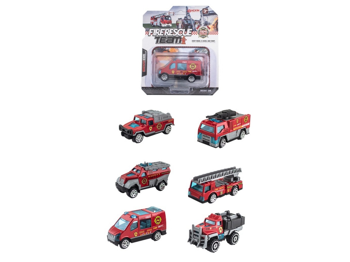 Alloy Sliding Fire Truck
