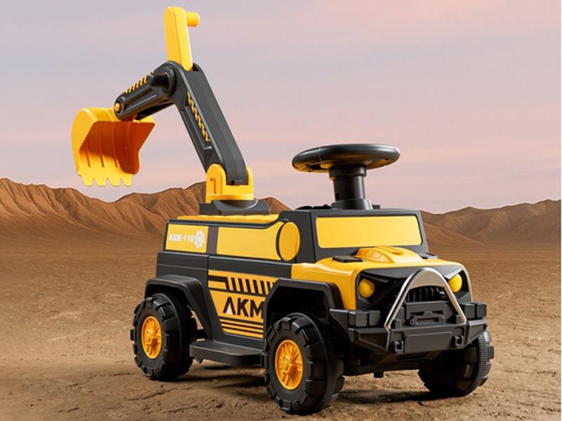 Children's Slide Excavator With Light And Music