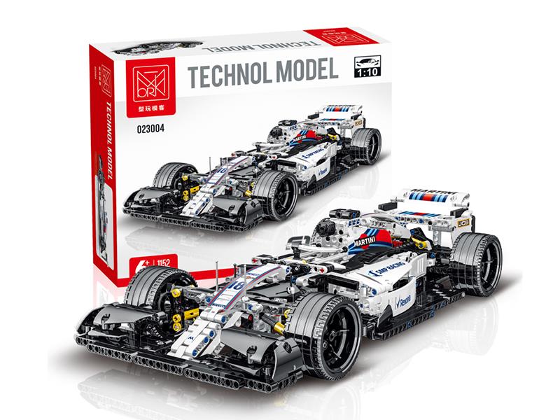 1:10 Williams FW41 Racing Car Building Blocks 1152pcs