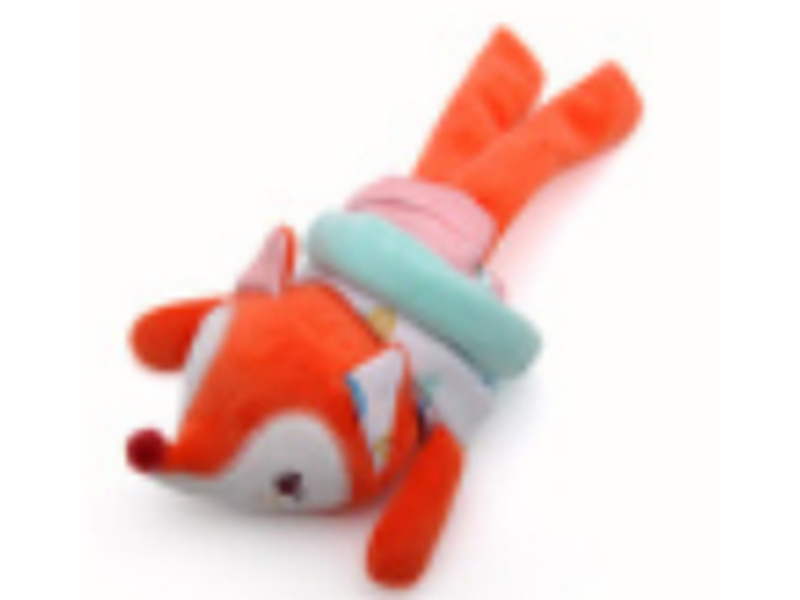 Pull Line Vibration Plush Fox Toy