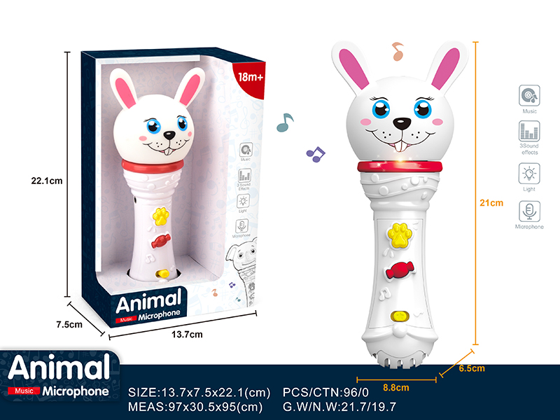 Rabbit Microphone Toy