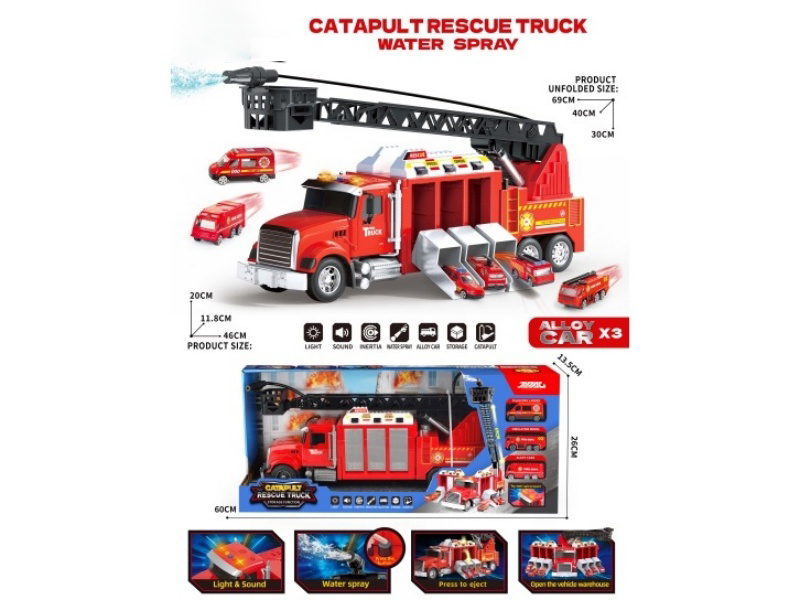 Fire-Fighting Storage Water Spray Catapult Vehicle