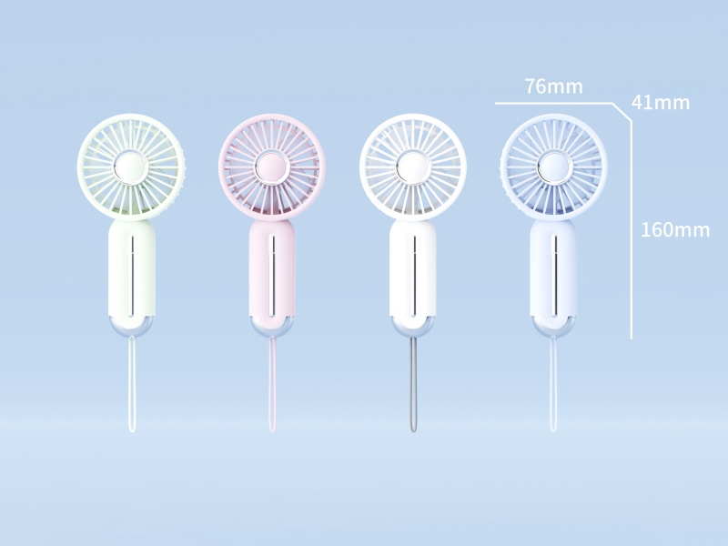 Handheld Fan With Hanging Strap