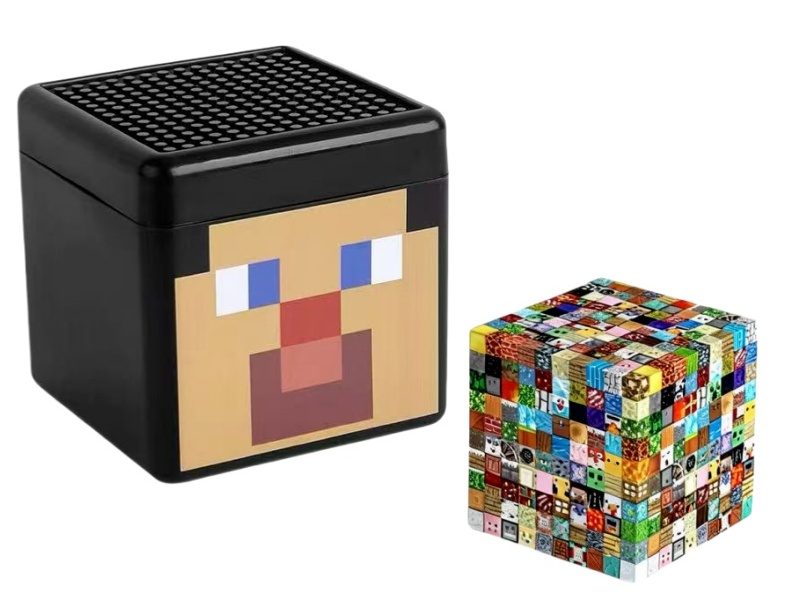 200pcs Magnetic Cube Building Blocks +10pcs Dolls