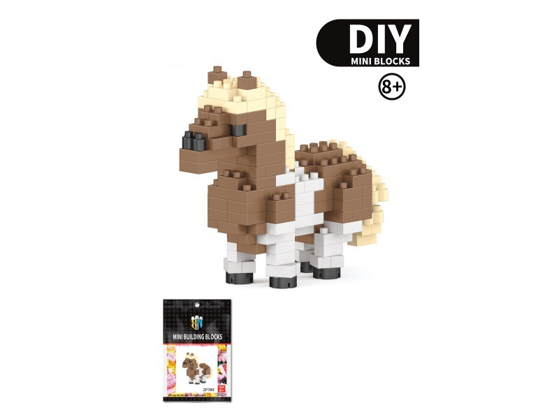 Little Horse Building Blocks Animal Series 143PCS