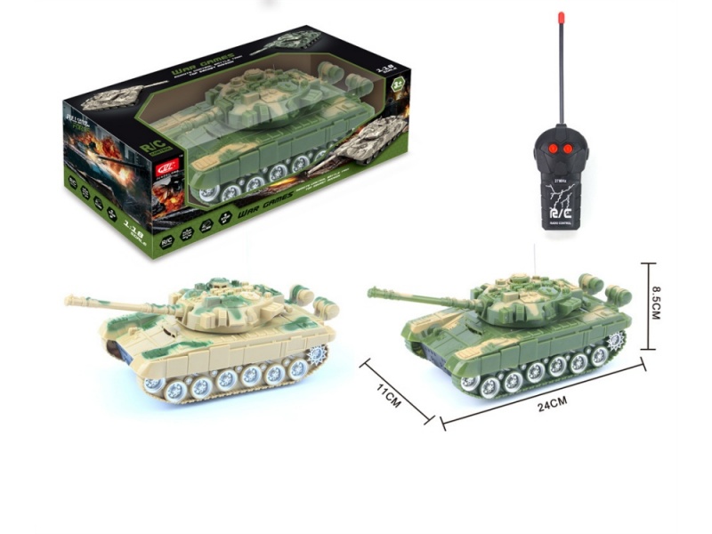 2-Channel RC Tank