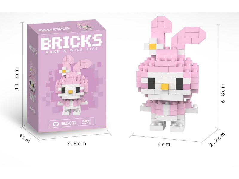 Building Blocks: 118 PCS Of Small Figurines