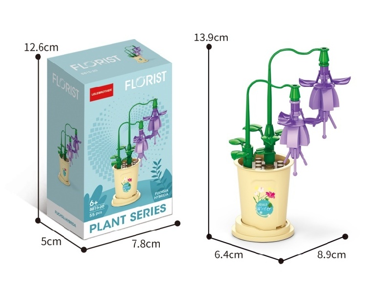 55 Pcs Of Xiaoxue Lantern Flowers