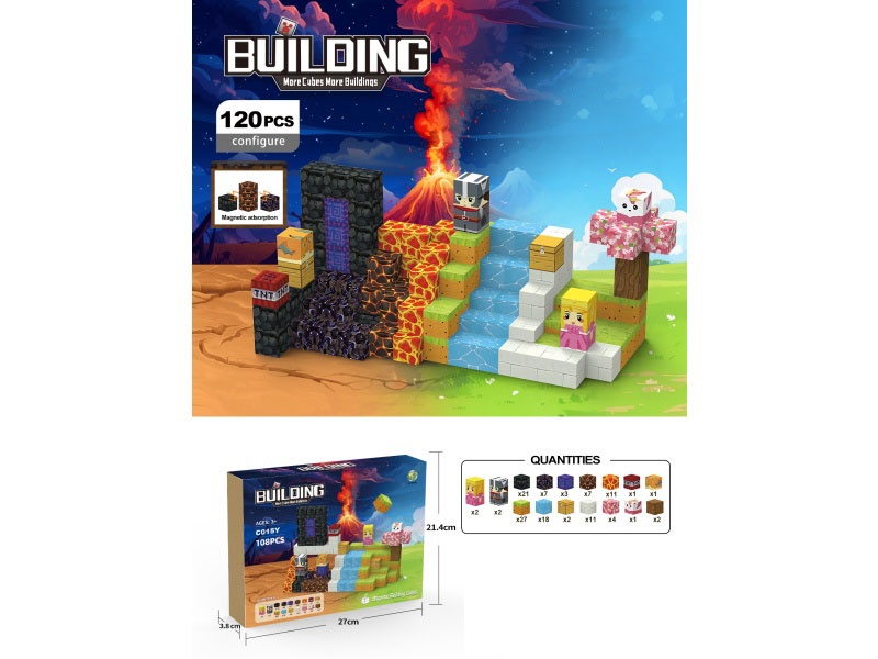 Building Blocks: 120Pcs Princess And Knight Theme