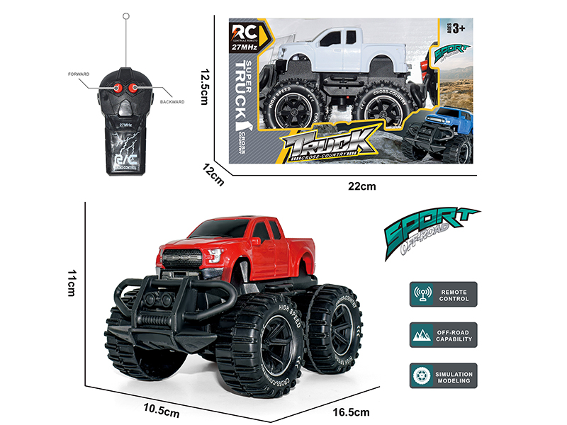 2-Channel Remote Control Off-Road Vehicle