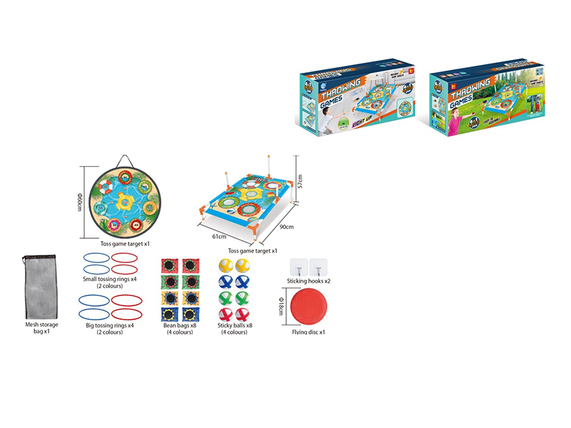 Fruit Throwing Target Rack