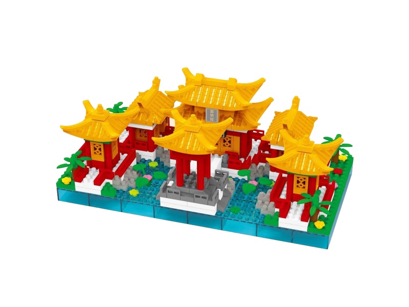 Building Blocks Square Vase Scenic View