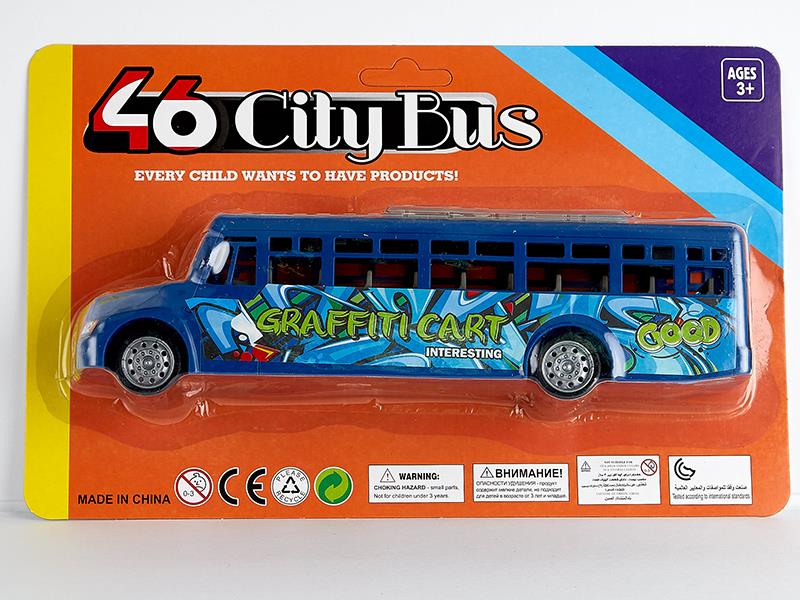 Friction Graffiti Bus