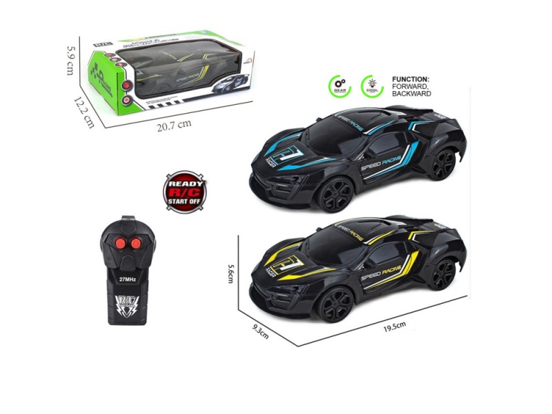 2-Channel  Lyken'S High-Speed Remote Control Car