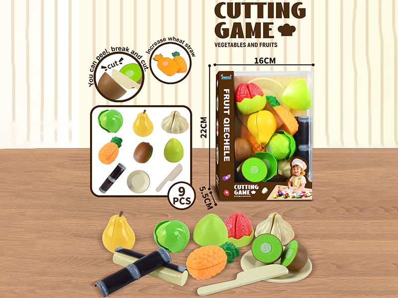 Cutting Fruit And Vegetable Set 9pcs