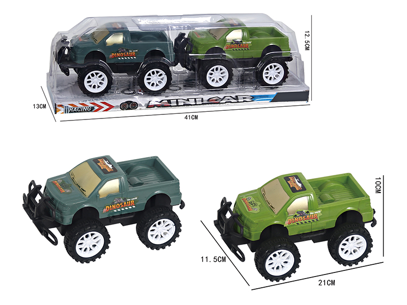 Friction Off-Road Pickups 2pcs