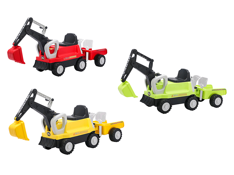 Slide Excavator Children's Car
