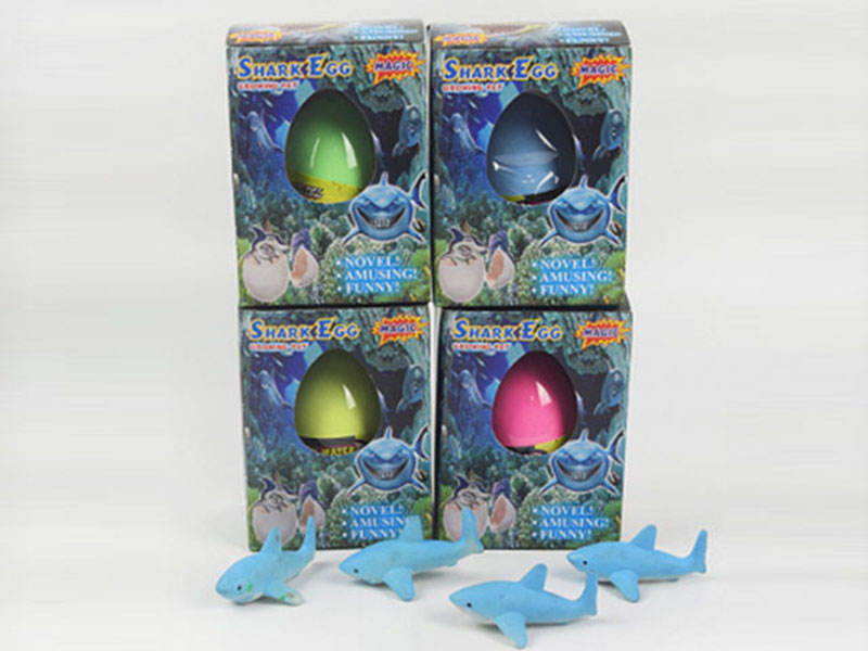 Hatching Shark Egg Growing Toys 12pcs