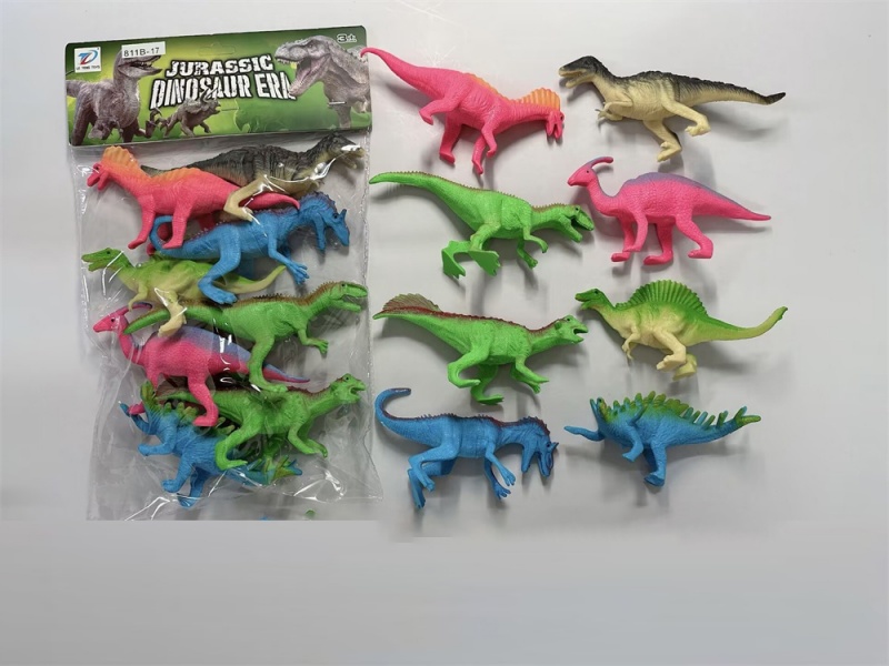 Pvc Dinosaur Set 8Pcs
