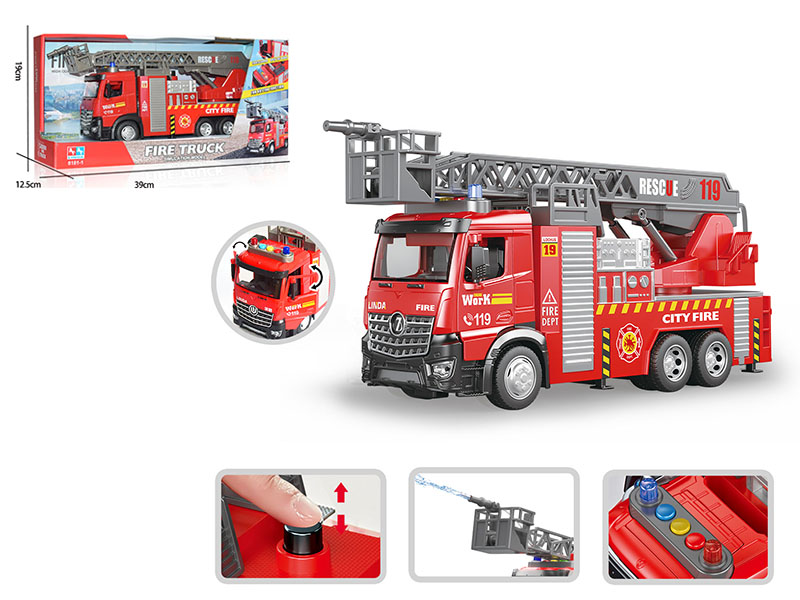 Friction Water Spray Fire Engine
