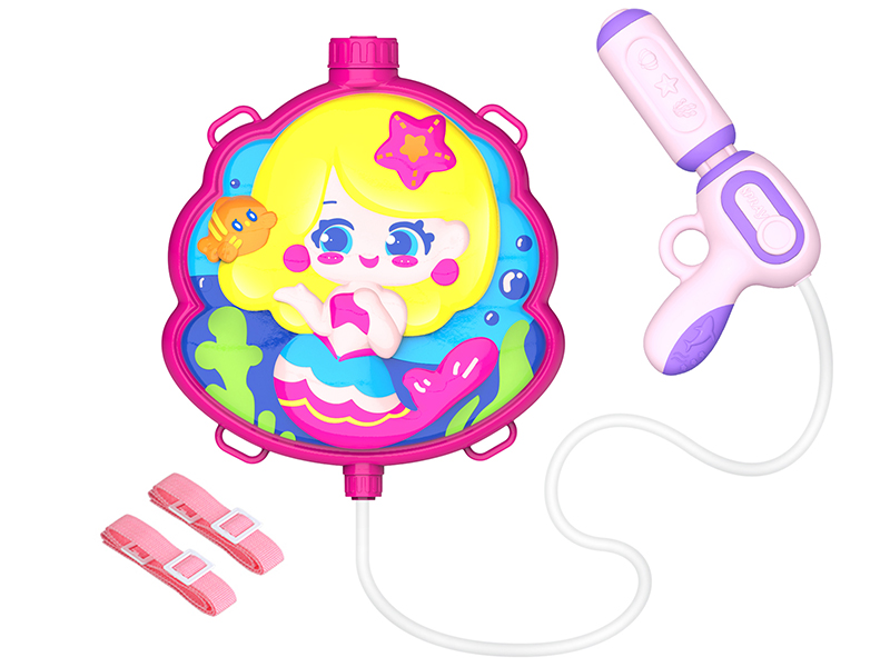 Mermaid Backpack Water Gun