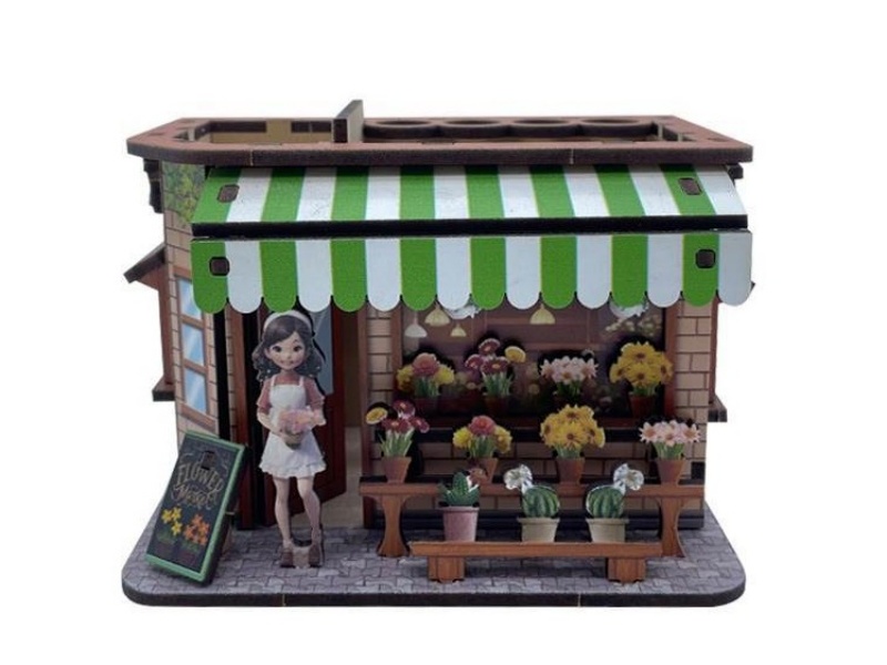 Flower Shop Jigsaw Puzzle 50 Pieces