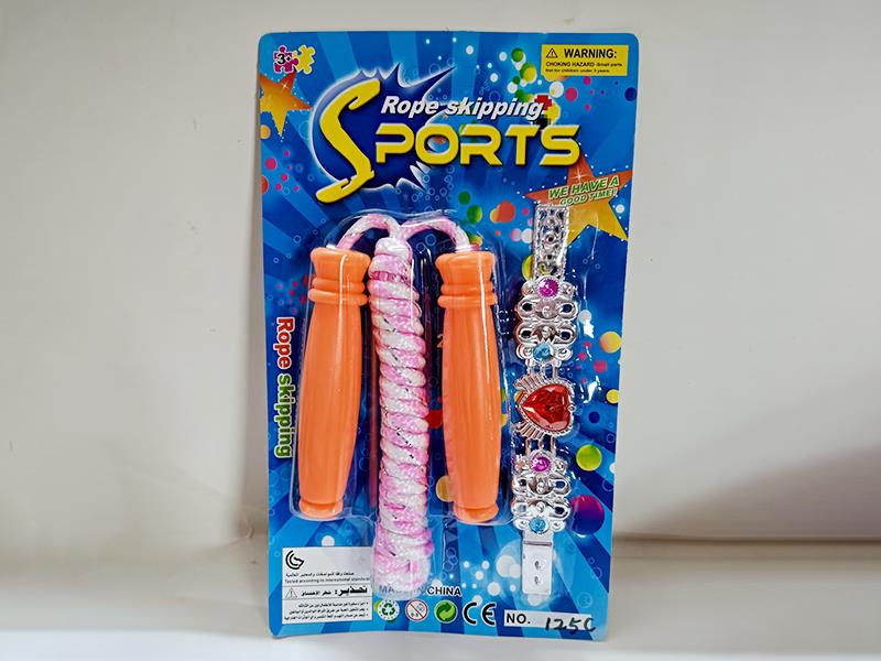 Rope Skipping + Electroplating Bracelet