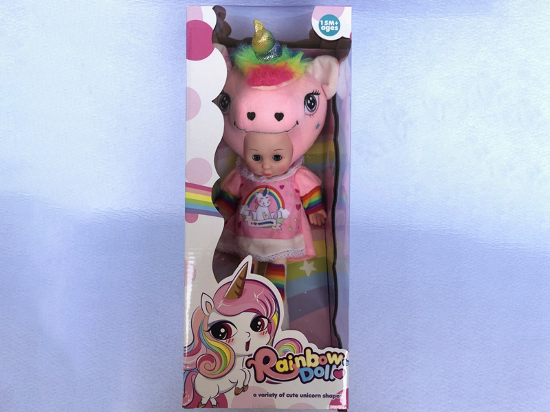 16-Inch Music Pink Unicorn (Windowed Color Box)