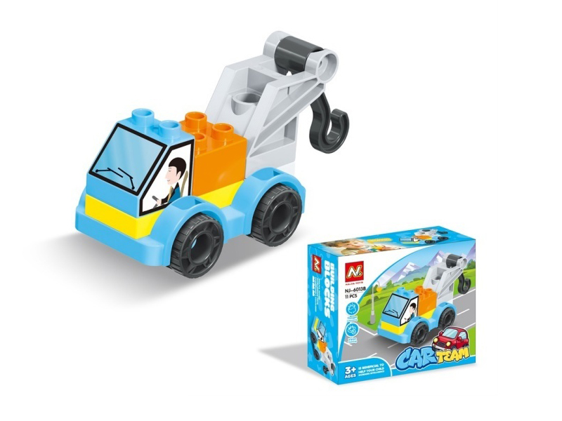 Building Blocks： Crane 11 Pieces