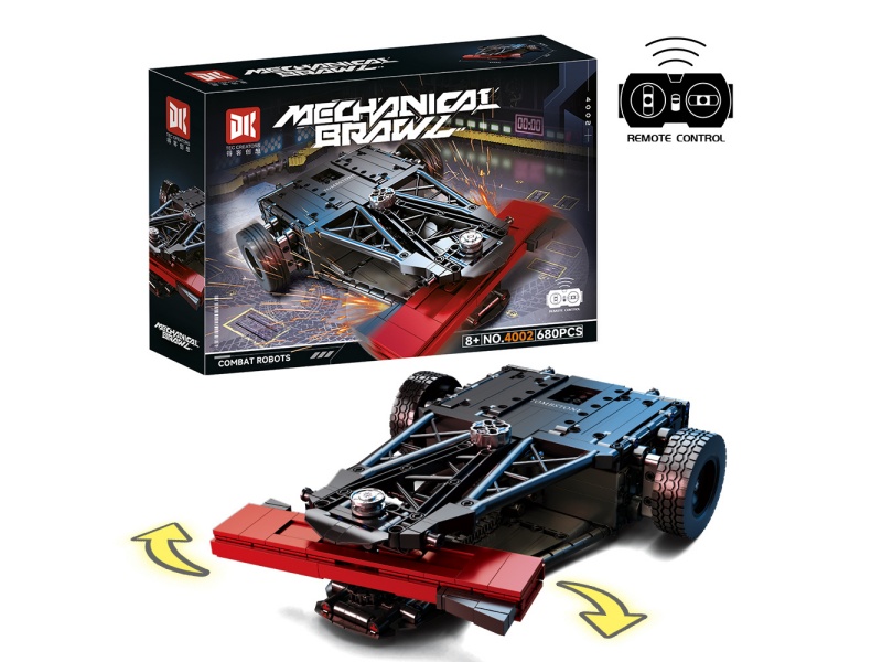 680 Pieces + Tombstone Building Block Puzzle Assembly Toys