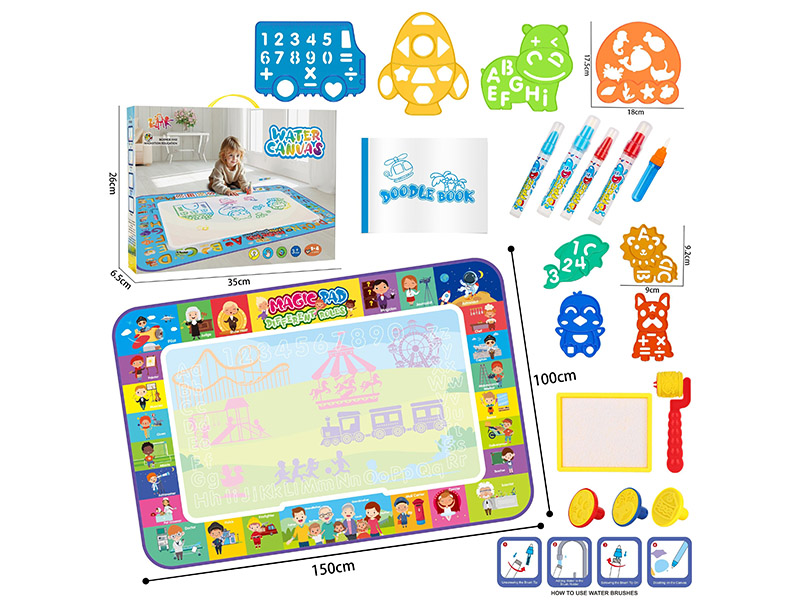 Characters Water Canvas