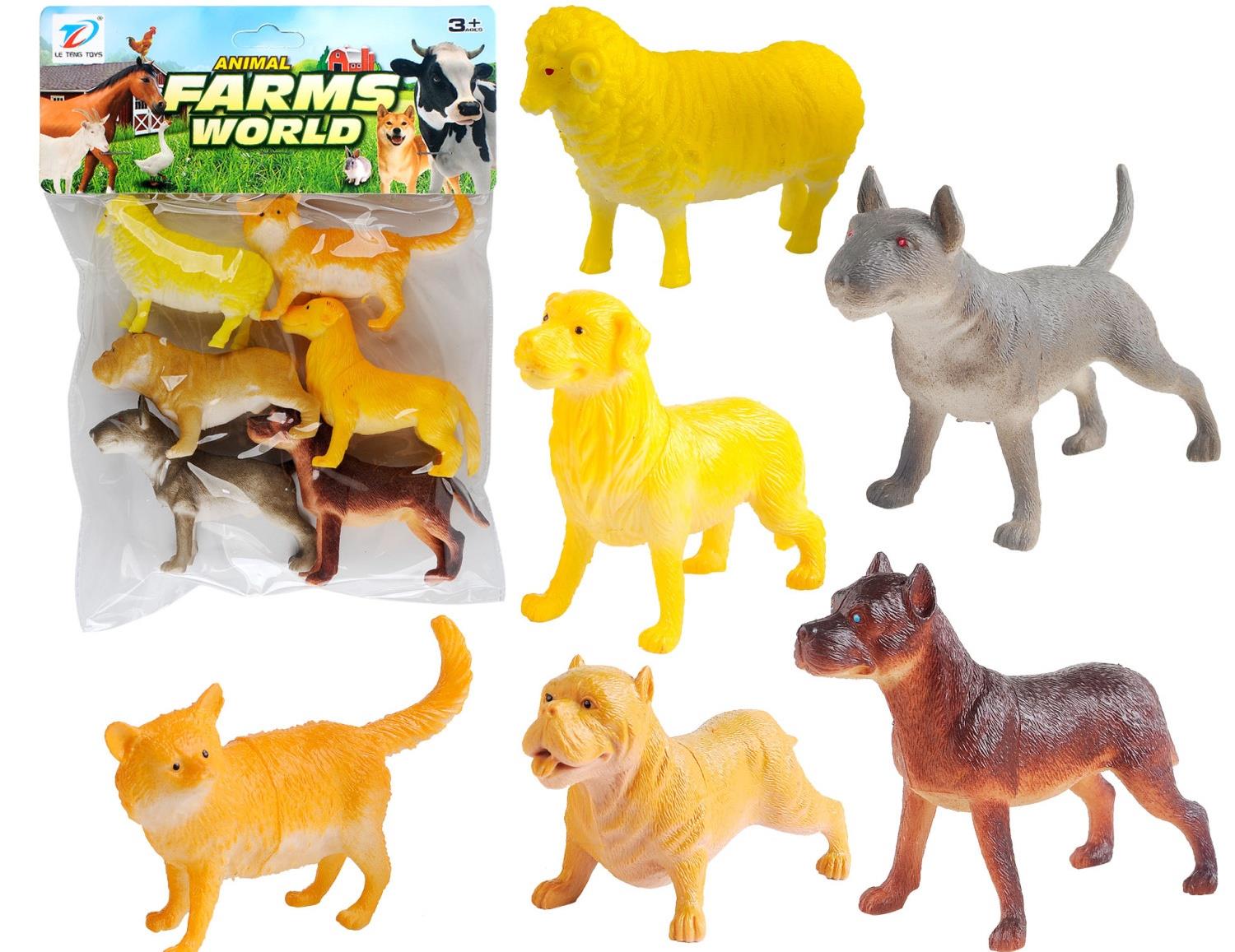Pvc Simulation Farm Animal 6Pcs