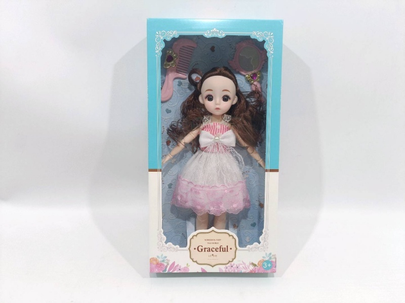 12-inch joint bare-body Yeloli doll