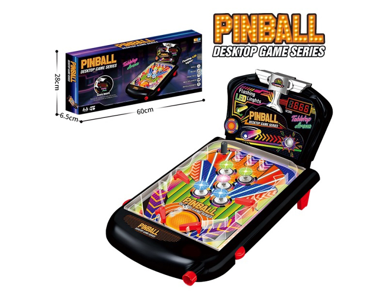 Pinball Desktop Game(With Lights, Music, And Score Counter)