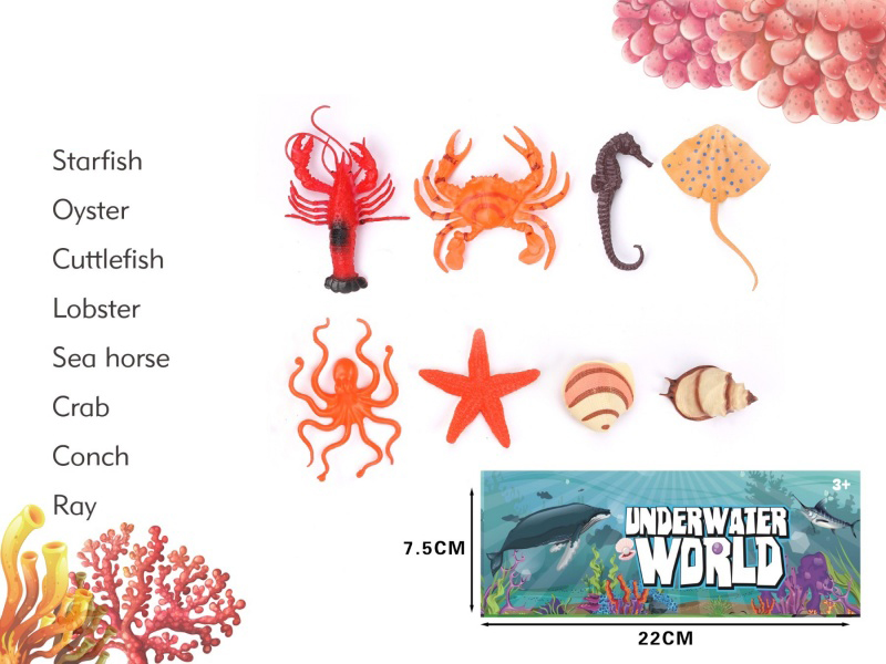 Marine Life (8Pcs)
