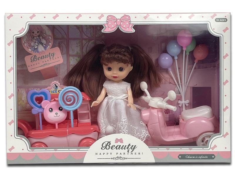 A 6-Inch Girl Playing House