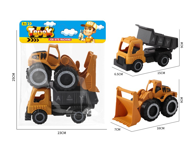 Sliding Engineering Bulldozer Dump Truck