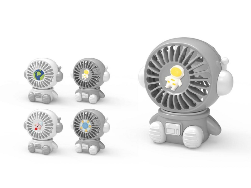 Usb-Charged Astronaut Mini Fan