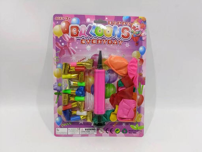 Blowing Dragon Whistle + 10" Balloons