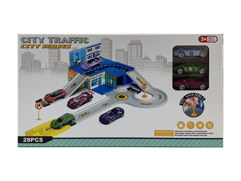City Traffic City Series Rail Car Toy