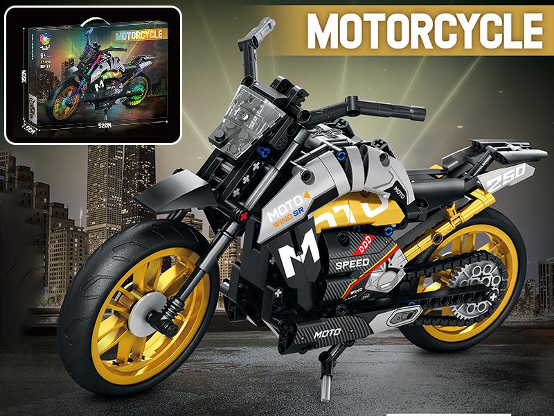 Cfmoto Motorcycle Building Blocks 447PCS