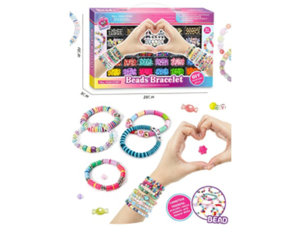 Soft Ceramic Tiles/Letter Beads/Beading Set