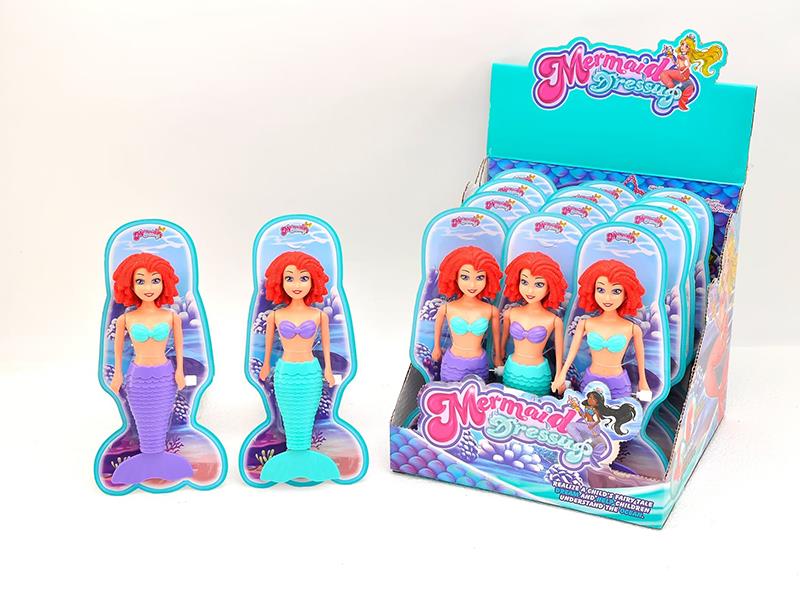 Wind Up Wag Tail Mermaid(7 Inch)12PCS