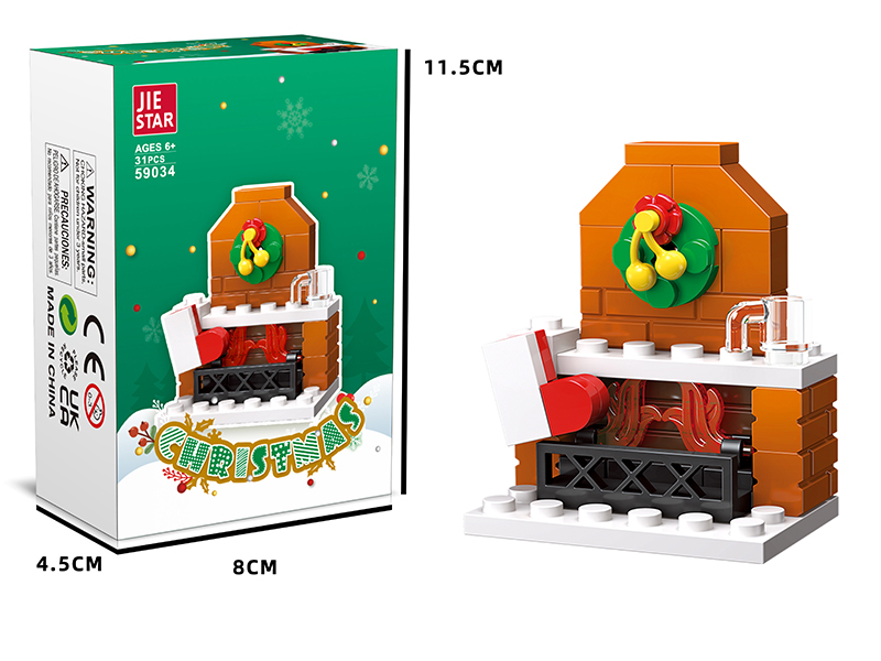 Christmas Small Building Blocks 31pcs