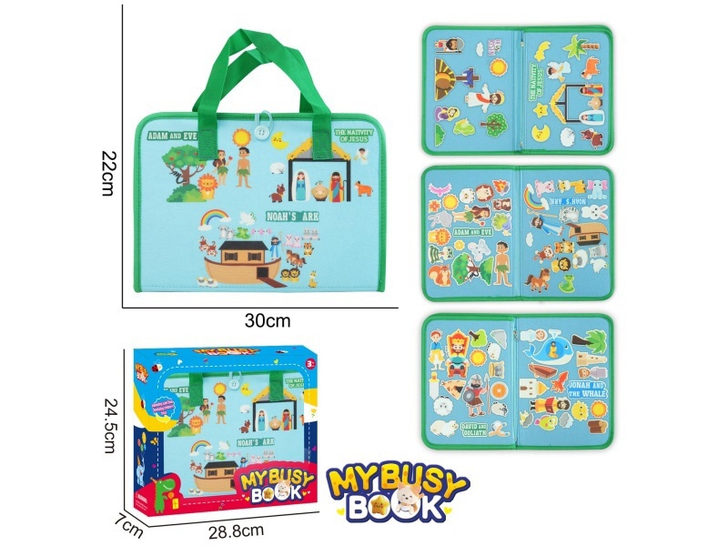 Montessori Early Childhood Education And Intelligence Development - Felt Busy Board Pirate Hand-Held