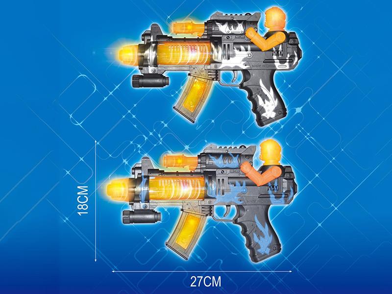 Electric Gun With Light And Music, Vibration