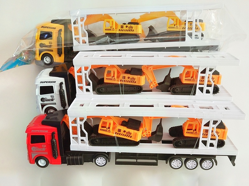 Friction Heavy Truck With Excavator