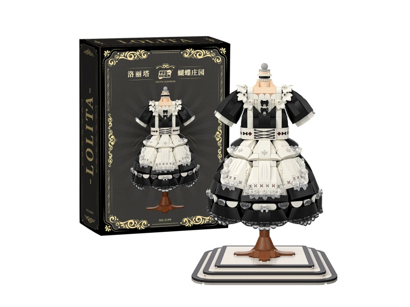 Lolita Clothing Building Blocks 1682PCS