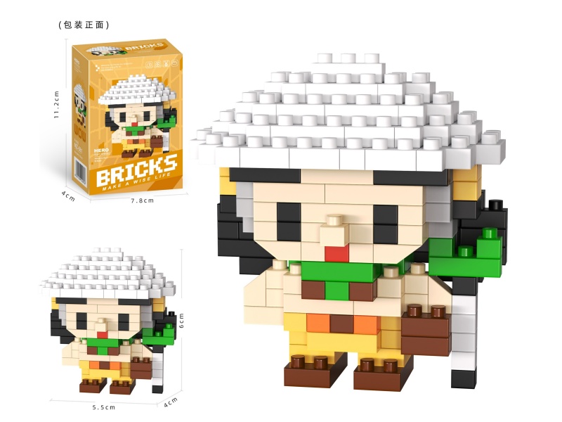 Building Blocks: 175 PCS Of Small Figurines