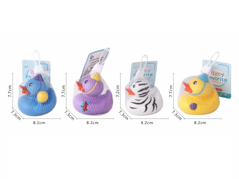 Cartoon Duck With BB Whistle 1PCS